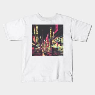 Tokyo Neon - Night Scenario - Cool Kids T-Shirt